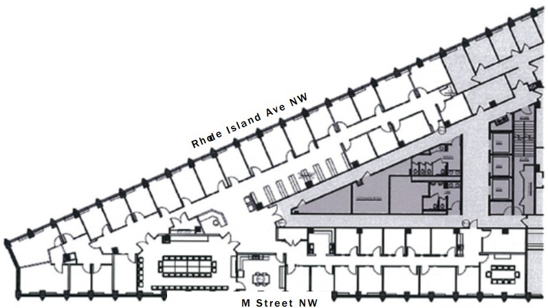 1730 Rhode Island Ave NW, Washington, DC for lease Floor Plan- Image 1 of 1