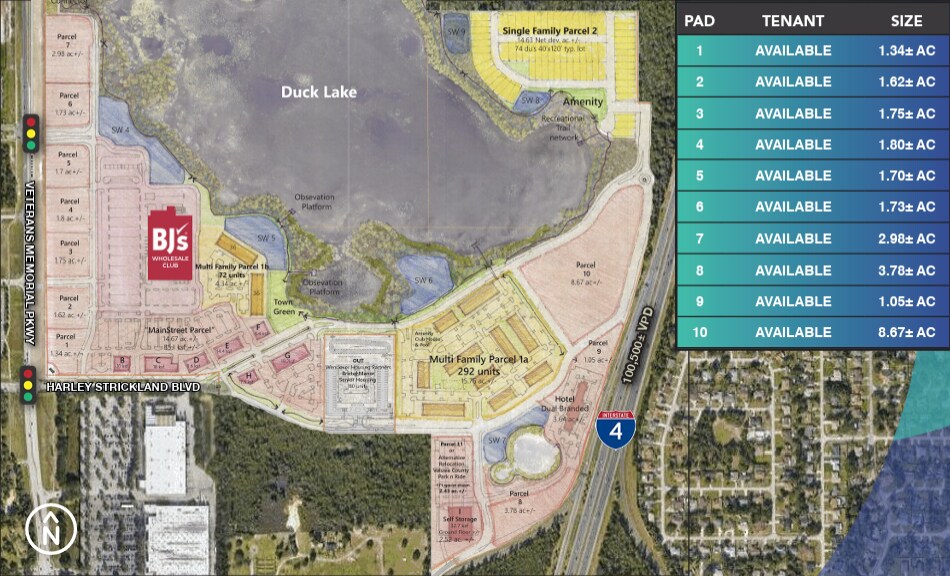 NEQ VETERANS MEMORIAL PKWY, Orange City, FL for sale - Building Photo - Image 2 of 2