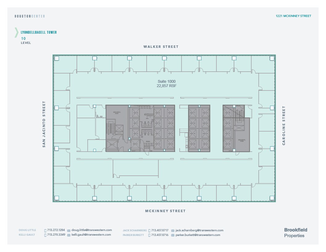 1221 McKinney St, Houston, TX for lease Floor Plan- Image 1 of 1