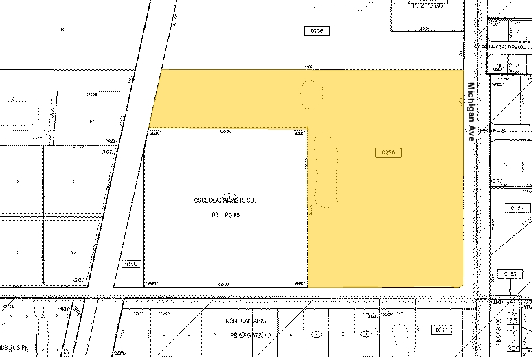 2510 Michigan Ave, Kissimmee, FL for sale Plat Map- Image 1 of 1