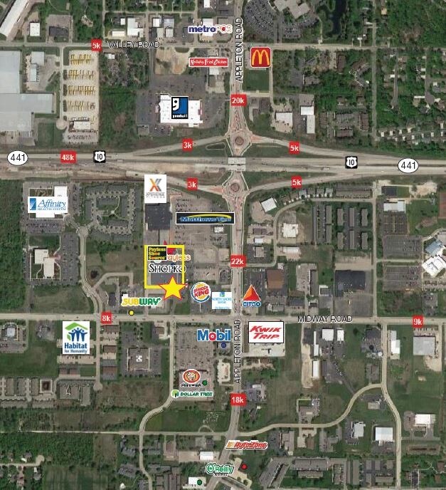 1578 Appleton Rd, Menasha, WI 54952 Retail for Sale