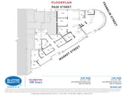 1600 Market Street, Downtown San Francisco, CA, Retail Space for Lease, Gary Ward, Carl Ward, Blatteis Realty Floorplan