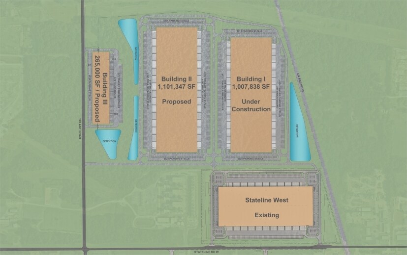 5420 Tulane Rd, Memphis, TN 38109 Stateline North Distribution Center