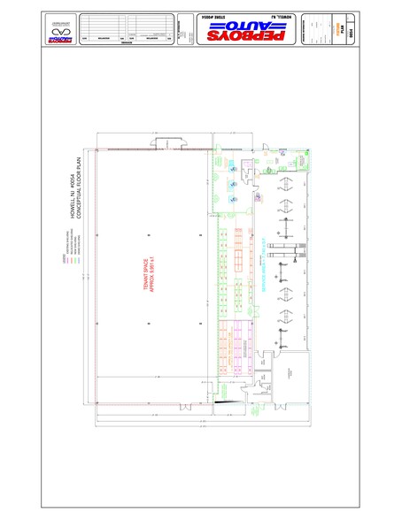 4204 Highway 9, Howell, NJ for lease - Site Plan - Image 2 of 2