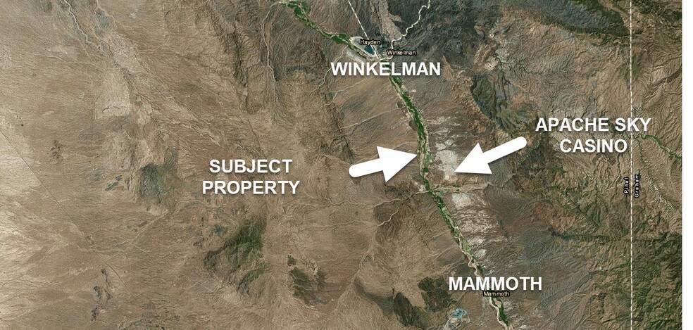 Map Of Dudleyville Arizona 2046 N Highway 77, Dudleyville, Az 85192 | Loopnet
