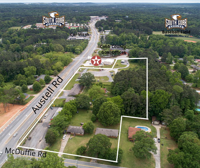 4582 Austell Rd, Austell, GA for sale - Aerial - Image 1 of 1