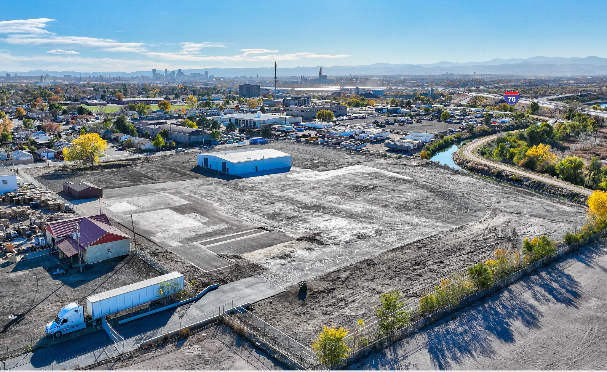 7563 Dahlia St, Commerce City, CO for lease Aerial- Image 1 of 9