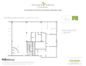 200 Village Green Dr, Lincolnshire, IL for lease Floor Plan- Image 1 of 2