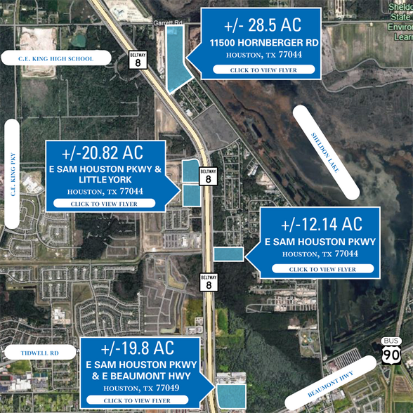 NEQ E Sam Houston Pkwy N & Beaumont Hwy, Houston, TX for sale - Building Photo - Image 2 of 2