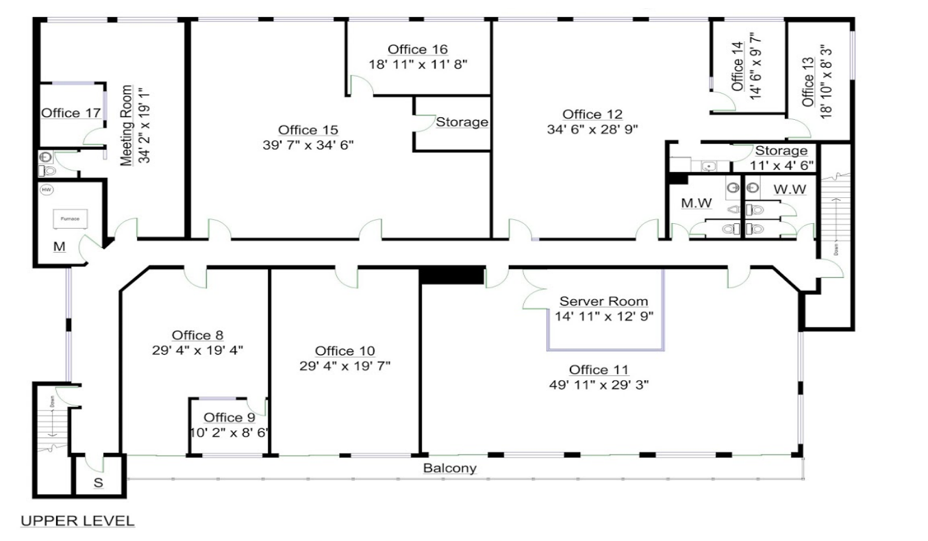 120 176 St, Surrey, BC for lease Floor Plan- Image 1 of 1