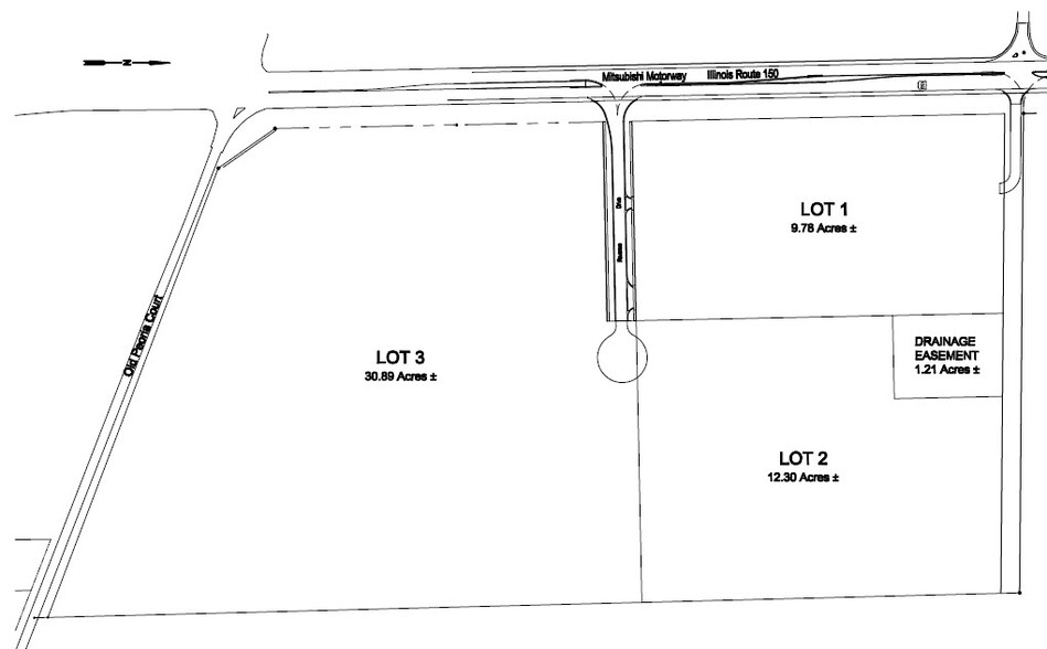 2500 Revenue Dr, Bloomington, IL for sale - Plat Map - Image 3 of 3