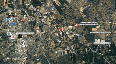 12827 Highway 105 E, Cut And Shoot, TX - AERIAL  map view - Image1