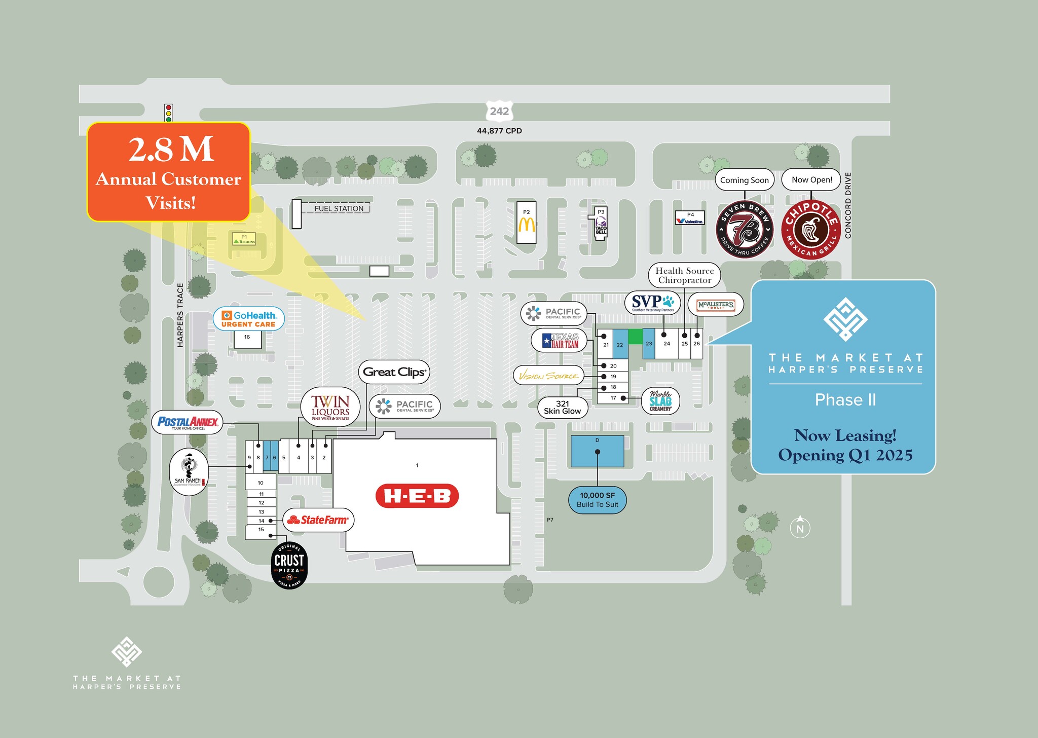 The Market At Harpers Preserve, The Woodlands, TX for lease Building Photo- Image 1 of 4