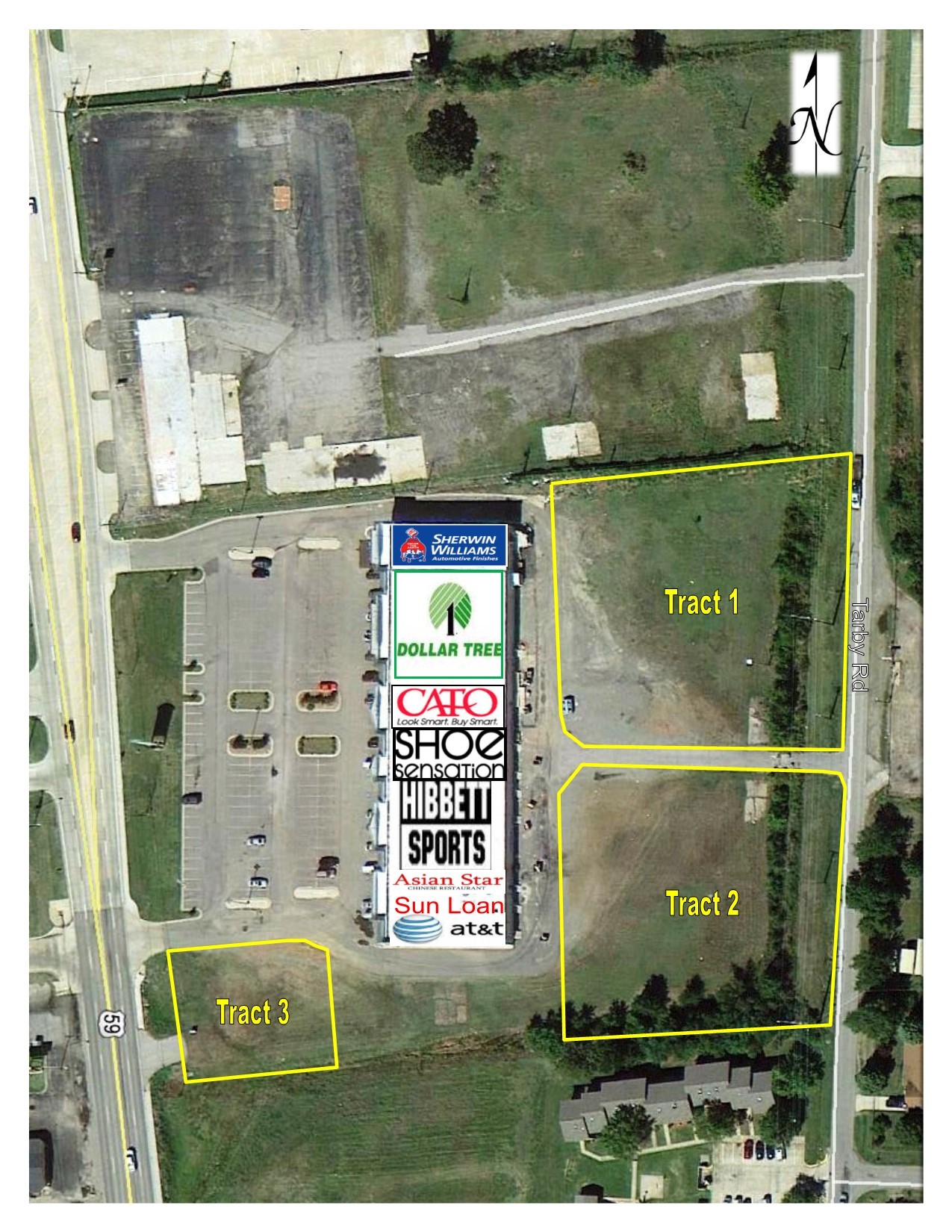 3100 N Broadway Ave, Poteau, OK for sale Aerial- Image 1 of 1