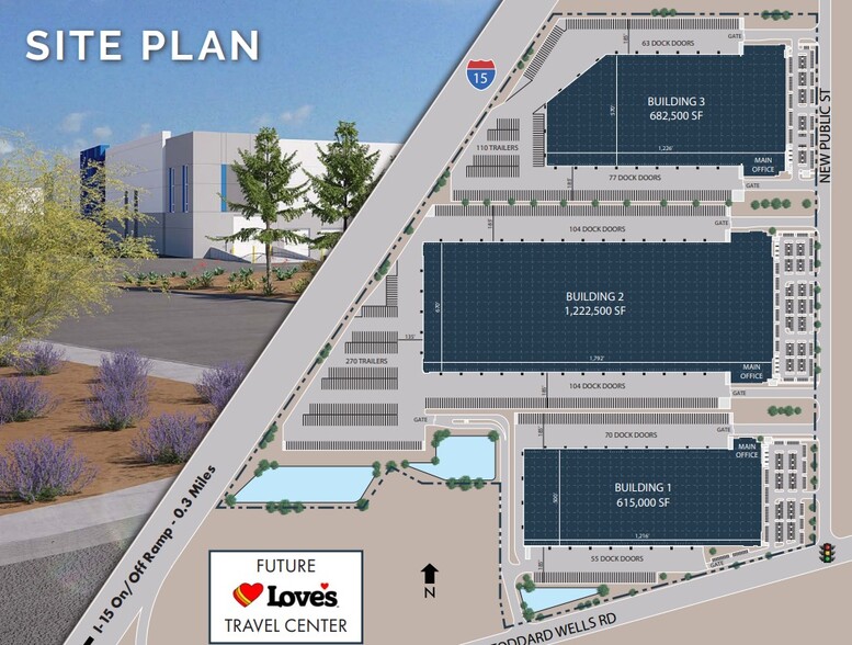 NEC Stoddard Wells Rd. & Interstate 15, Victorville, CA for lease - Building Photo - Image 1 of 1