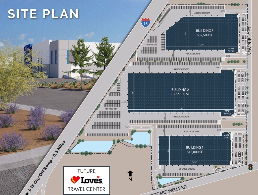 NEC Stoddard Wells Rd. & Interstate 15, Victorville, CA for lease Building Photo- Image 1 of 2