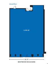 1025-1126 Westwood Blvd, Los Angeles, CA for lease Floor Plan- Image 1 of 1