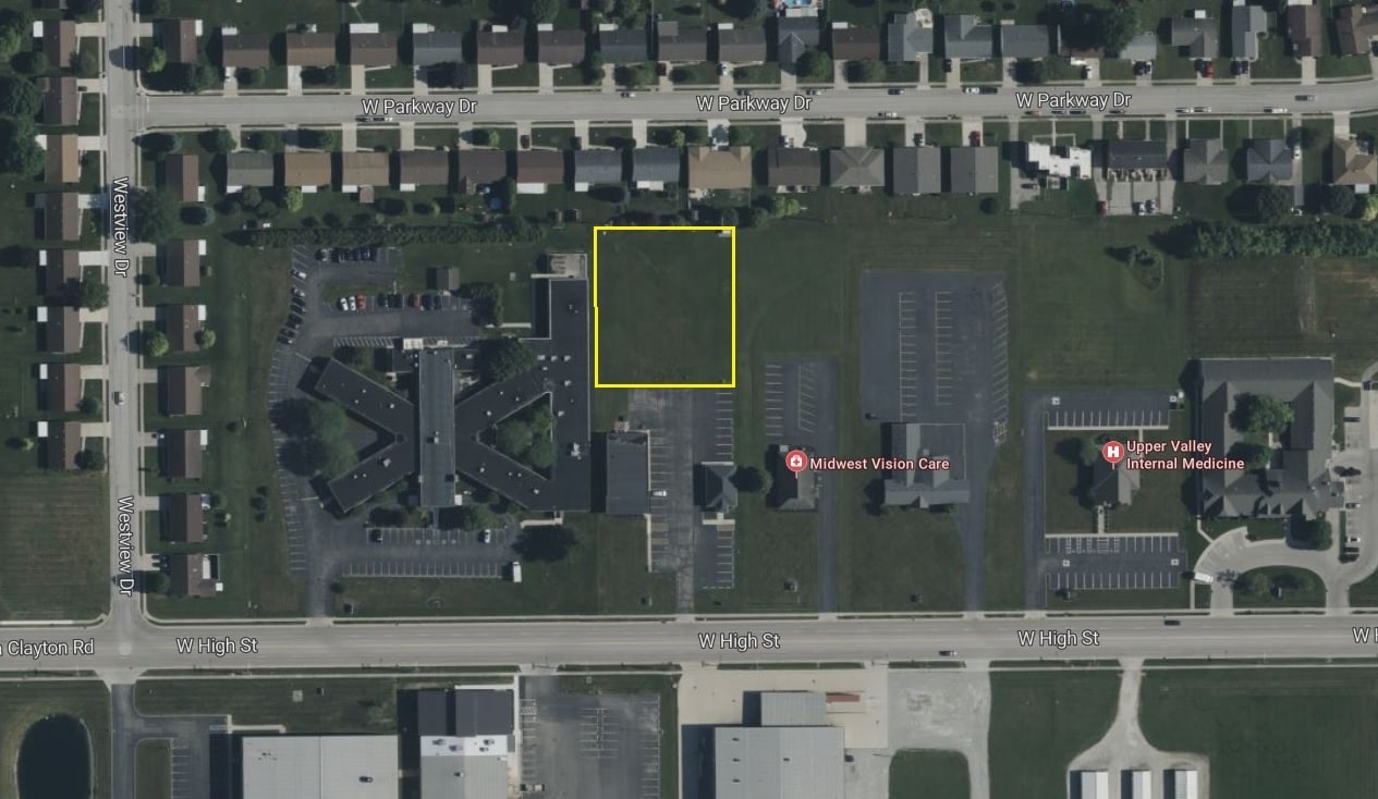 W High St, Piqua, OH for sale Aerial- Image 1 of 2
