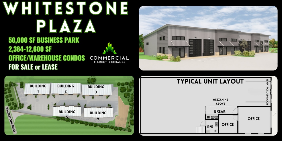 1306 W Whitestone Blvd, Cedar Park, TX for lease - Building Photo - Image 1 of 14