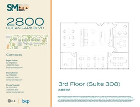 2800 28th St, Santa Monica, CA for lease Floor Plan- Image 1 of 1