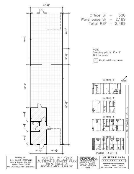 501 W Powell Ln, Austin, TX for sale - Site Plan - Image 1 of 1