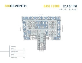 810 Seventh Ave, New York, NY for lease Floor Plan- Image 1 of 2