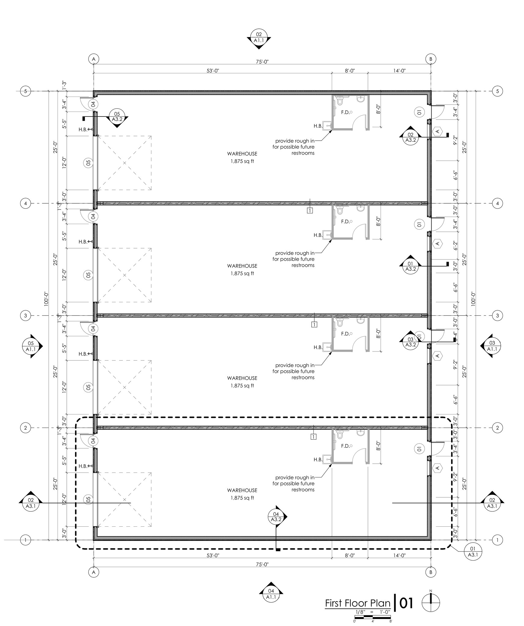 3725-3729 N Ridgewood St, Wichita, KS for lease Floor Plan- Image 1 of 1