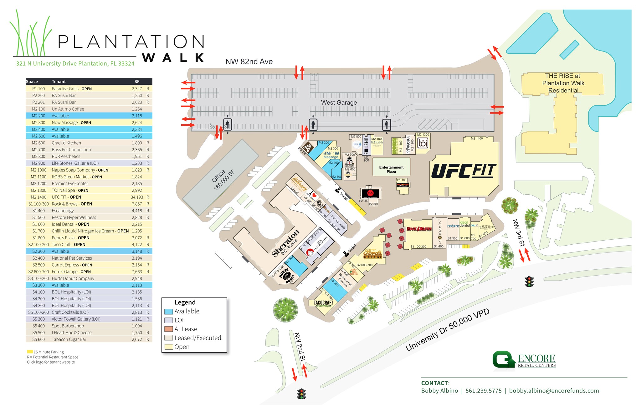 261 N University Dr, Plantation, FL for lease Site Plan- Image 1 of 1