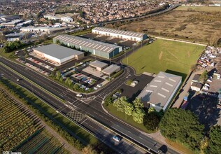 Bognor Rd, Merston, WSX - aerial  map view