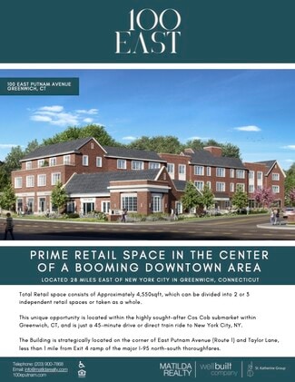 More details for 100 E Putnam Ave, Cos Cob, CT - Land for Lease