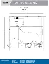 4545 42nd St NW, Washington, DC for lease Floor Plan- Image 1 of 1