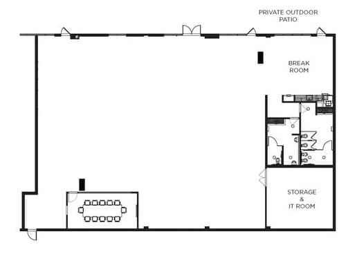 1071 Camelback St, Newport Beach, CA for lease Floor Plan- Image 1 of 6