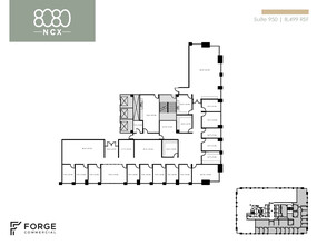 8080 N Central Expy, Dallas, TX for lease Floor Plan- Image 1 of 5