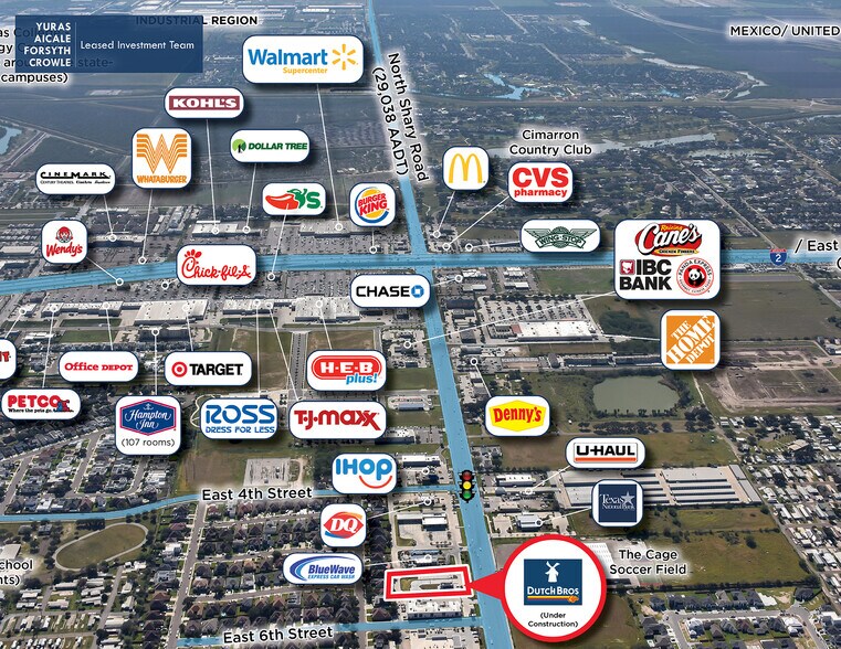 512 N Shary Rd, Mission, TX 78572 Dutch Bros