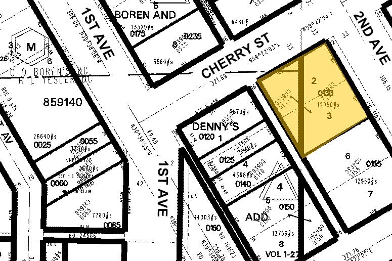 615-619 2nd Ave, Seattle, WA for lease - Plat Map - Image 2 of 11