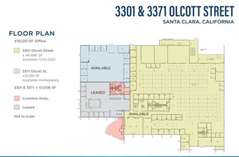 3301-3371 Olcott St, Santa Clara, CA for lease Floor Plan- Image 1 of 1