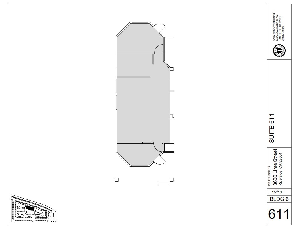 3600 Lime St, Riverside, CA for lease Floor Plan- Image 1 of 1