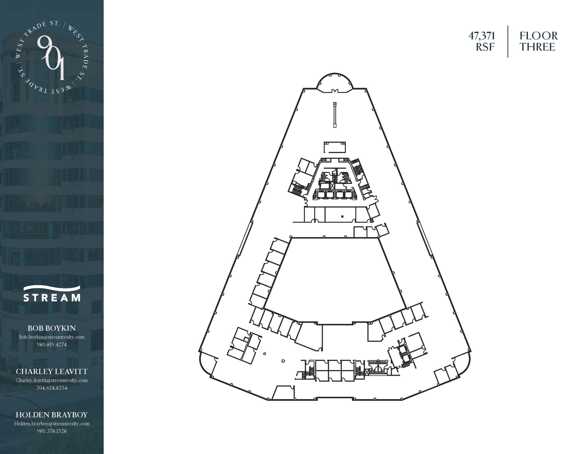 901 W Trade St, Charlotte, NC for lease Floor Plan- Image 1 of 1