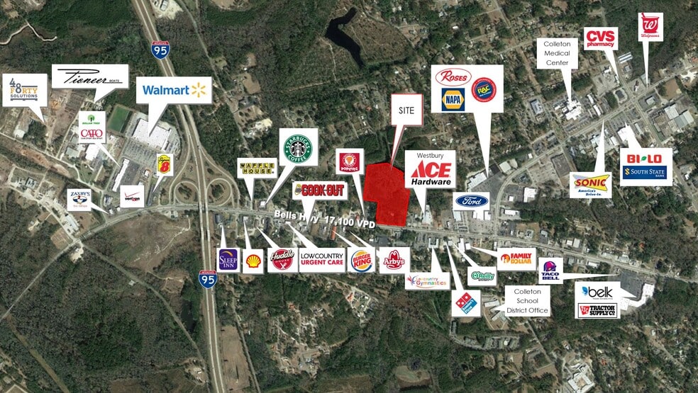 1160 Bells Hwy, Walterboro, SC for sale - Building Photo - Image 2 of 4