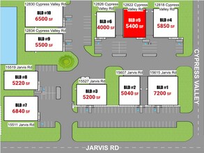 15615 Jarvis Rd, Cypress, TX for lease Site Plan- Image 2 of 7