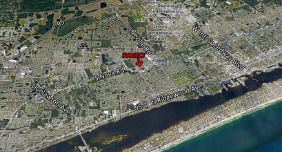 1780 S Nova Rd, Daytona Beach, FL - AERIAL map view