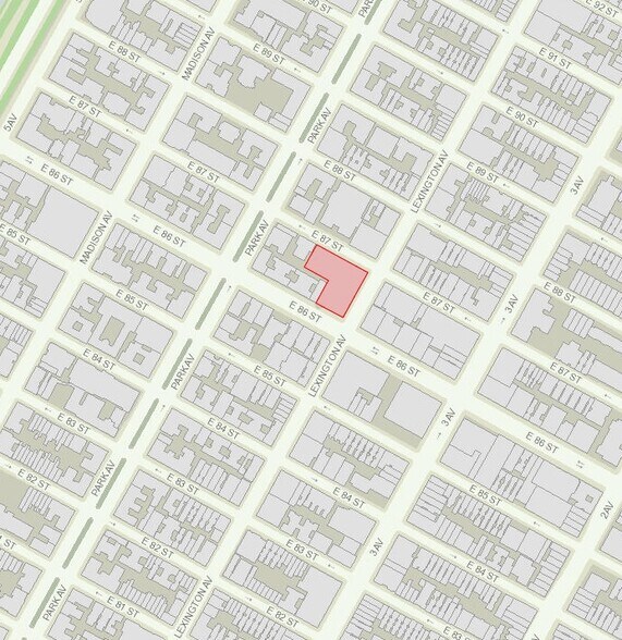 1280-1288 Lexington Ave, New York, NY for lease - Plat Map - Image 2 of 2