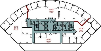 9255 Towne Centre Dr, San Diego, CA for lease Floor Plan- Image 1 of 11
