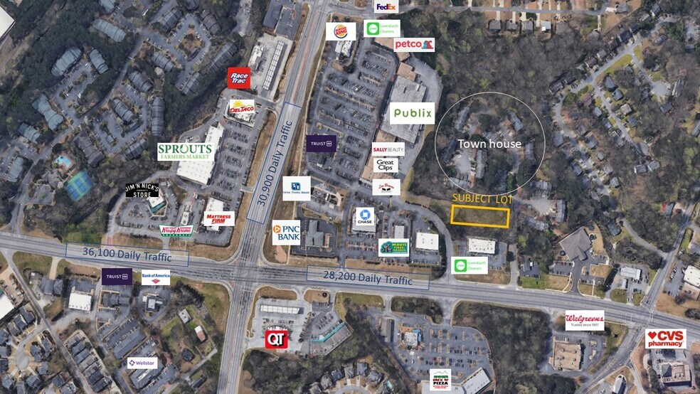 Ivy Glen Dr, Smyrna, GA for sale - Aerial - Image 1 of 1