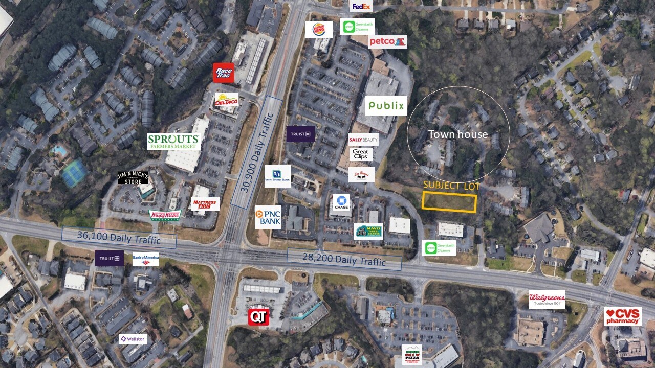 Ivy Glen Dr, Smyrna, GA for sale Aerial- Image 1 of 1