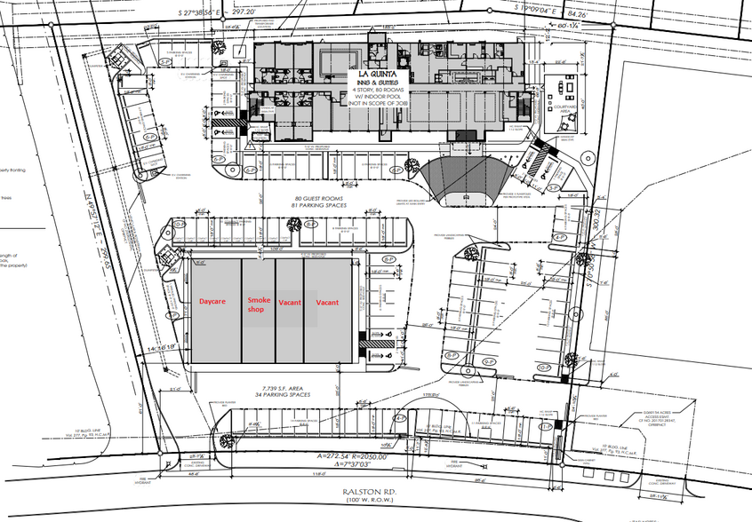 14814 Ralston, Humble, TX for lease - Site Plan - Image 3 of 5