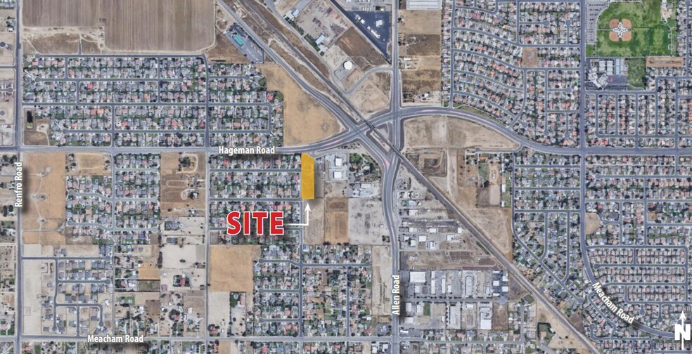 SWQ Hageman Road & Allen Road, Bakersfield, CA 93312