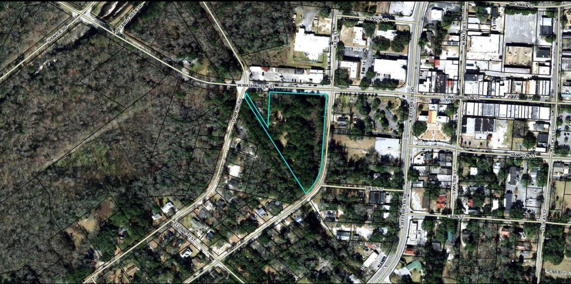 Washington Street, Walterboro, SC for sale Aerial- Image 1 of 1