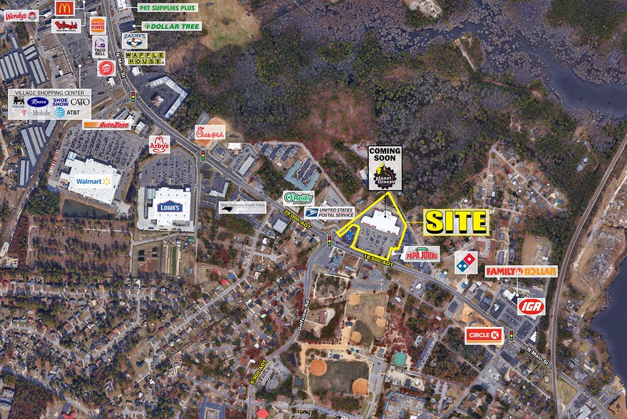 3333 N Main St, Hope Mills, NC for lease - Aerial - Image 1 of 5