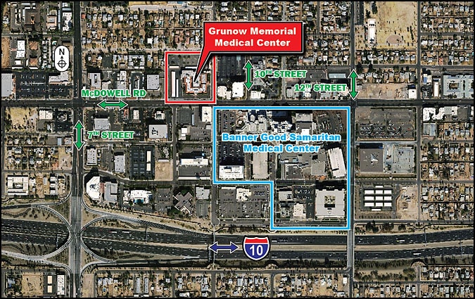 926 E McDowell Rd, Phoenix, AZ for lease - Aerial - Image 3 of 21